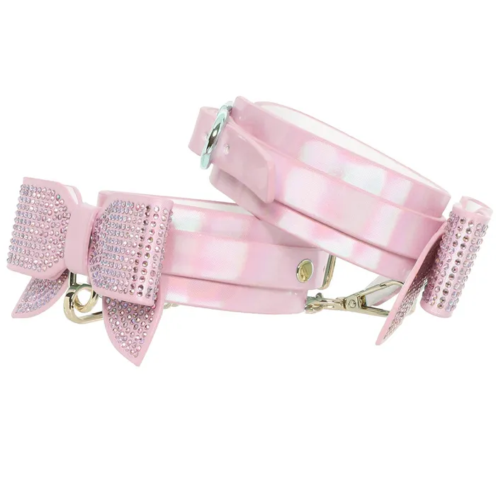 Shots Toys Vibrators Ouch Paris Collection Leg Cuffs in Pink