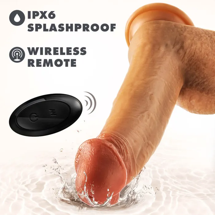 Dr Skin Silicone Dr Phillips 85 inches Thrusting Dildo Blush Novelties Dildos