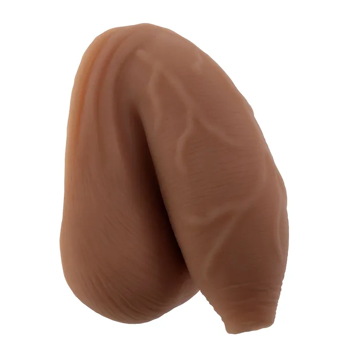 Evolved Novelties Vibrators Evolved Novelties Uncircumcised Packer Dark Brown Realistic TPE Packer