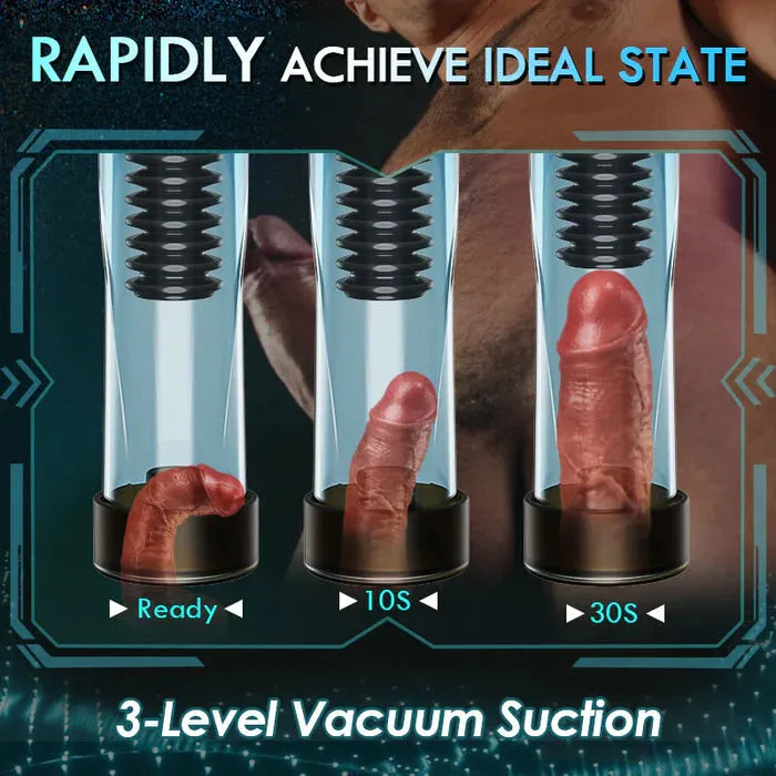 honeysx Male Sex Toys COC Vacuum Suction Vibrating Male Penis Pump