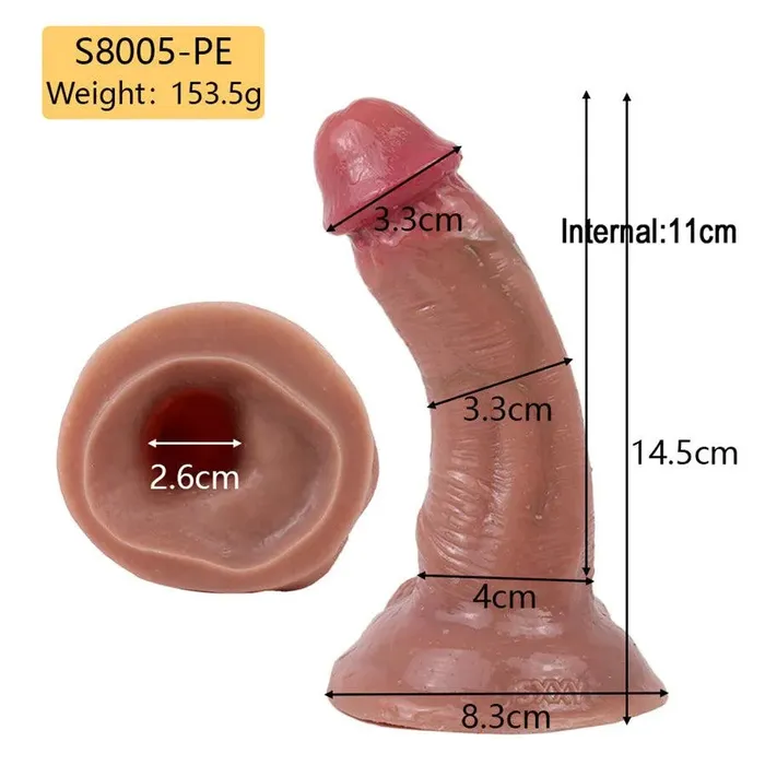 6 Inches Silicone Cock Sleeve Toy for Men Xinghaoya Male Sex Toys 6 Inches Silicone Cock Sleeve Toy for Men Xinghaoya Male Sex Toys