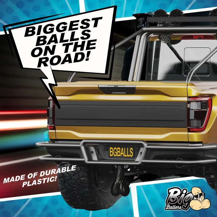 Big Ballers Male Sex Toys Large Truck Nuts