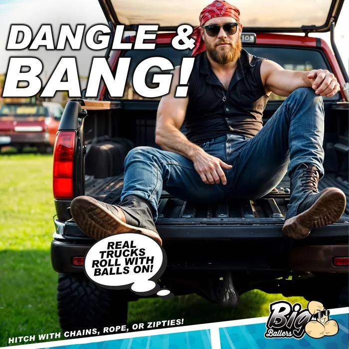 Big Ballers Male Sex Toys Large Truck Nuts