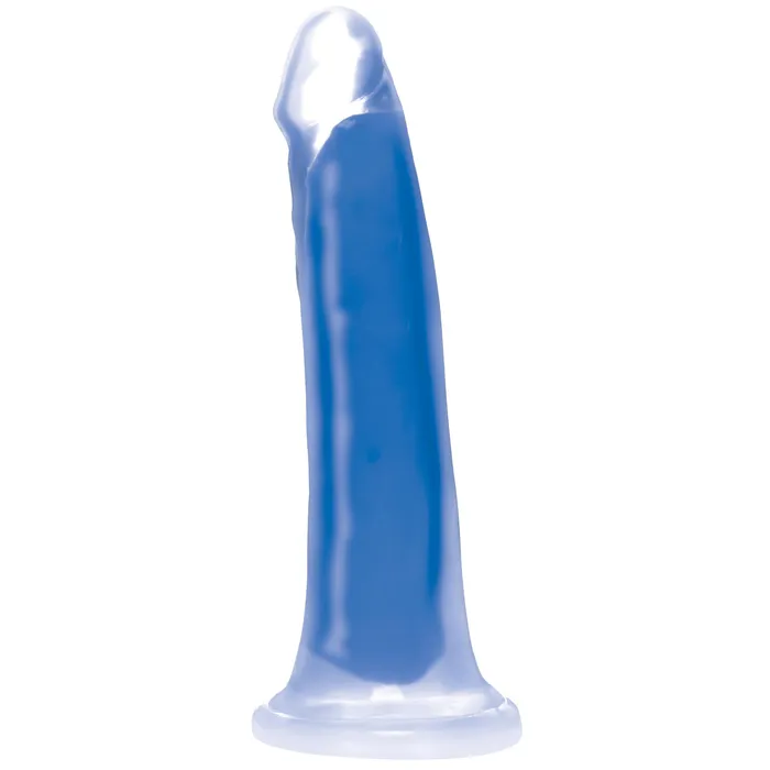 Dildos Curve Toys 7 Inch GlowintheDark Silicone Dildo