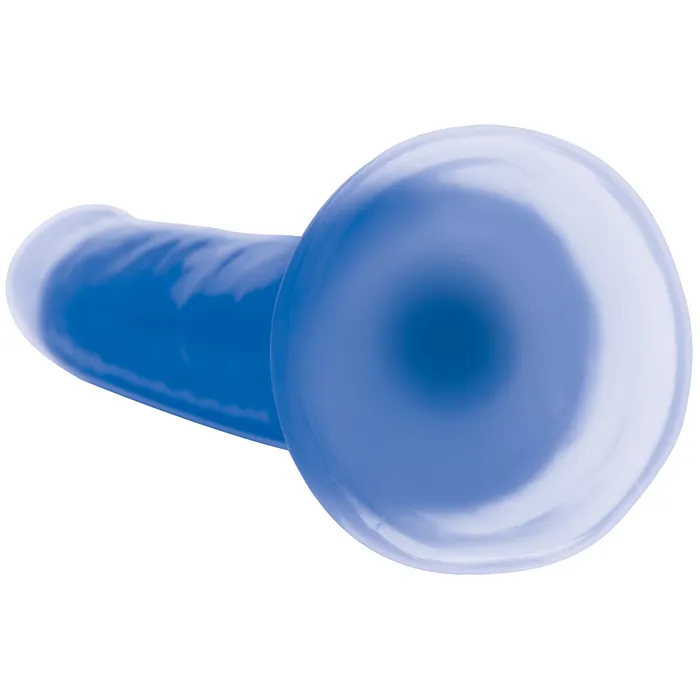 Dildos Curve Toys 7 Inch GlowintheDark Silicone Dildo
