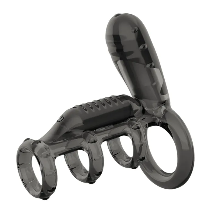Leto Male Sex Toys Leto Wave 2 Vibrating Clitoral Cock Ball Ring Penis Sleeve