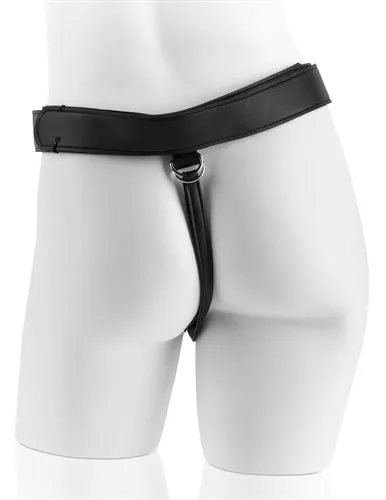 King Cock Strap on Harness With 8 Inch Cock Brown Pipedream Female Sex Toys