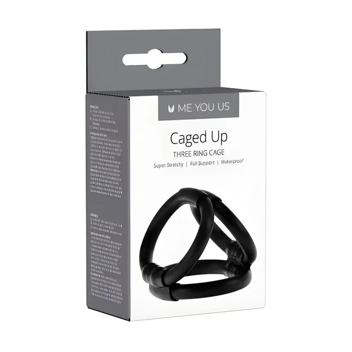 Male Sex Toys Me You Us Caged Up Cock Cage Black Me You Us