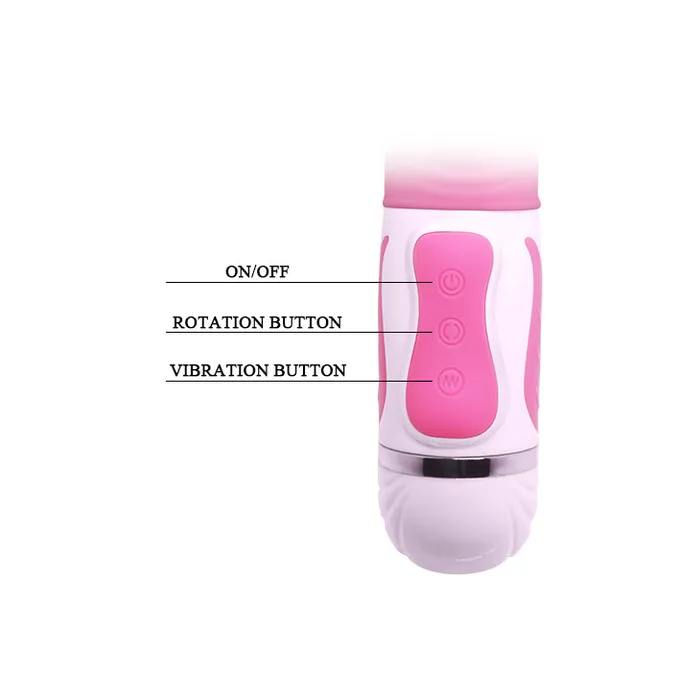 Pretty Love Antonie Twisting Rabbit Pink Pretty Love Vibrators