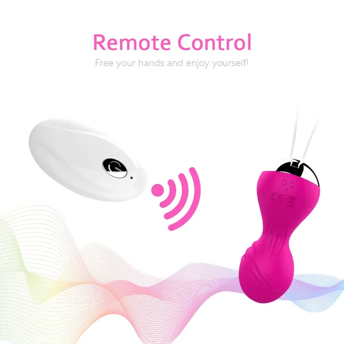 Remote Control Kegal Ball Vibrating Panty Egg Pelvic Muscle Female Sex Toys Domlust Couples