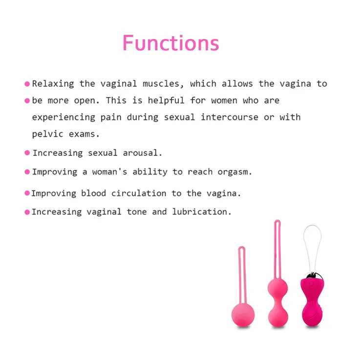 Remote Control Kegal Ball Vibrating Panty Egg Pelvic Muscle Female Sex Toys Domlust Couples
