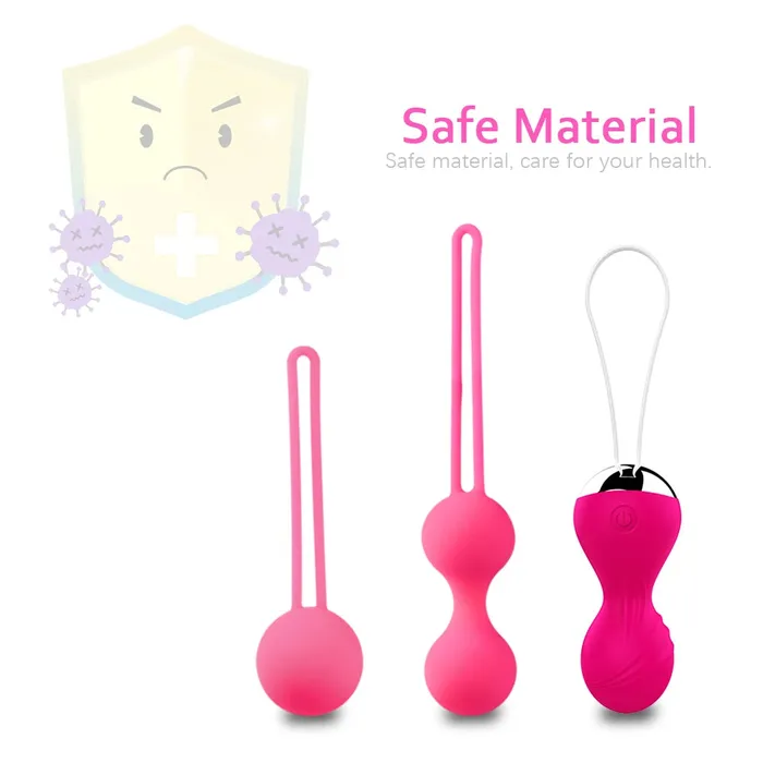 Remote Control Kegal Ball Vibrating Panty Egg Pelvic Muscle Female Sex Toys Domlust Couples