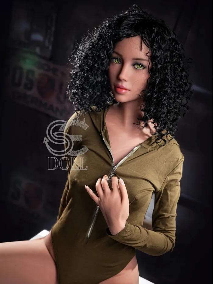 Male Sex Toys SE Doll F3736166cm5ft5345kg B Cup TPE Sexy Small Breasts Latin Girl Curly Hair Sex DollSE Doll