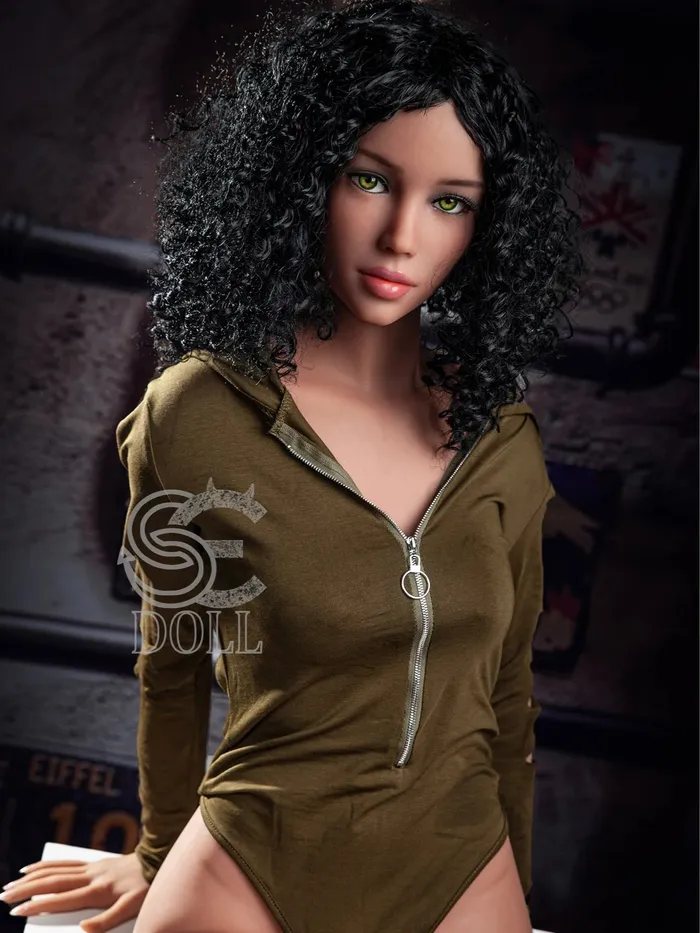 Male Sex Toys SE Doll F3736166cm5ft5345kg B Cup TPE Sexy Small Breasts Latin Girl Curly Hair Sex DollSE Doll