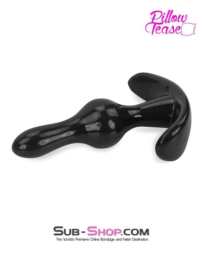 Moonwell 3741M Black Mini Ripple Anal Pleasures Beginners Butt Plug LAST CHANCE Final Closeout Anal