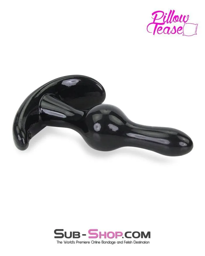 Moonwell 3741M Black Mini Ripple Anal Pleasures Beginners Butt Plug LAST CHANCE Final Closeout Anal